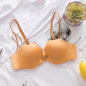 Sutien de dama tip bridget cu inchidere frontala in mai multe culori