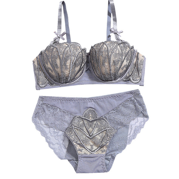 Set de lenjerie de damă elegantă în două părți în mai multe culori