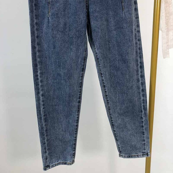 Női farmer - széles modell kék színben