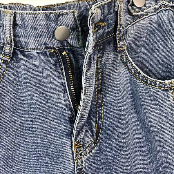 Női farmer - széles modell kék színben