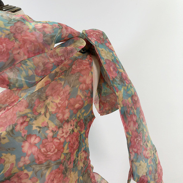 Rochie de dama cu un singur umar din sifon