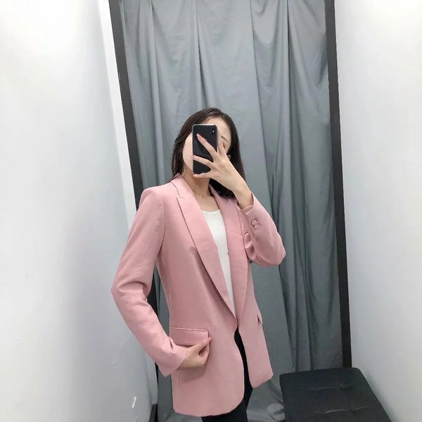 Geaca de dama model nou in roz, albastru si verde