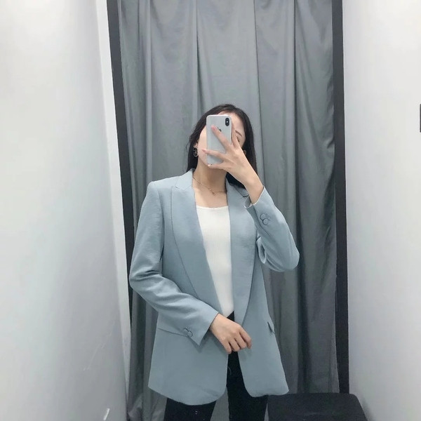 Geaca de dama model nou in roz, albastru si verde