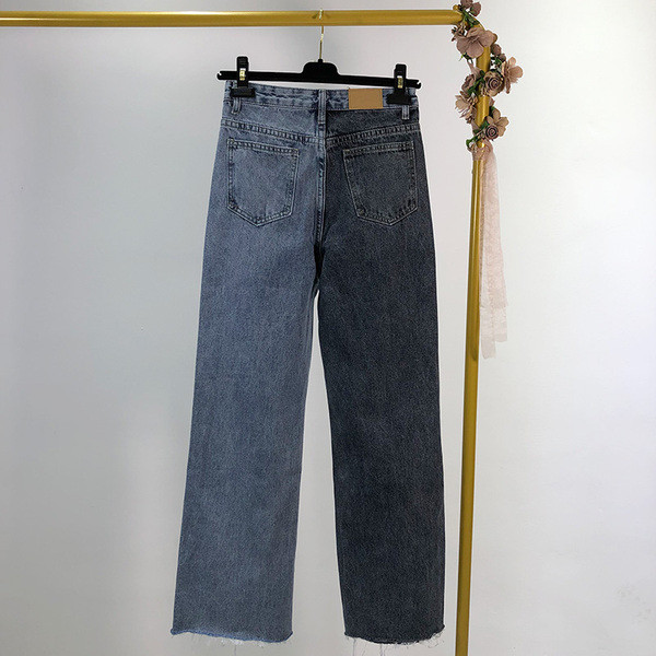 Blugi dama talie inalta - model larg