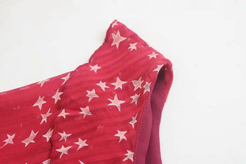 Rochie de dama actuala cu cravate si decolteu in V