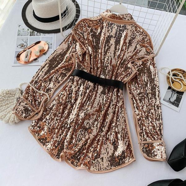 Camasa de dama actuala model lat cu paiete in mai multe culori