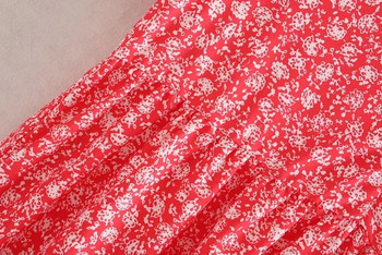 Rochie de dama casual croita cu decolteu in V - trei culori