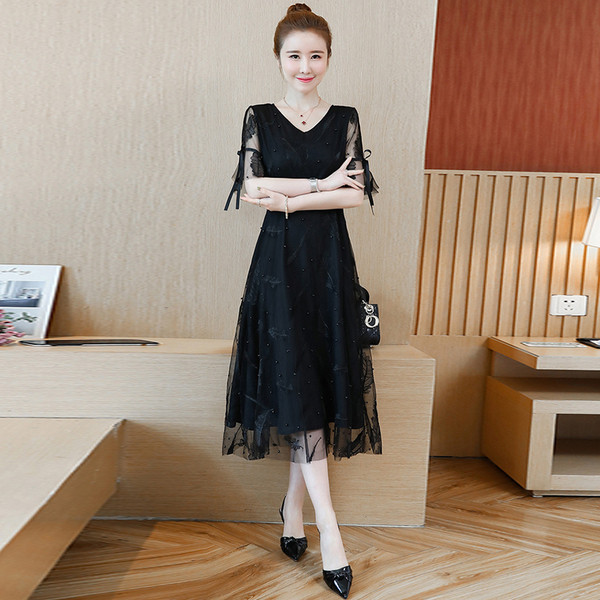 Rochie de dama de actualitate cu model floral in mai multe culori