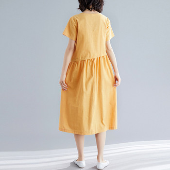 Női alkalmi ruha két színben - szabású modell