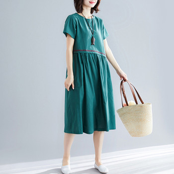 Női alkalmi ruha két színben - szabású modell