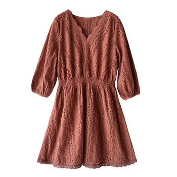 Aktuális női ruha hosszú ujjal két színben