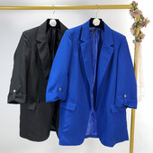 3/4 ujjú női kabát, két színben