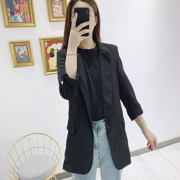 3/4 ujjú női kabát, két színben