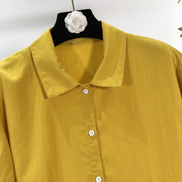 Rochie de dama cu tul si broderie in galben