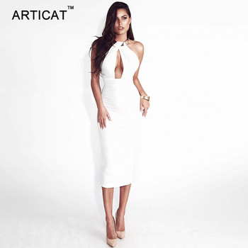 Rochie elegantă de damă, cu decolteu adânc și spate gol în mai multe culori