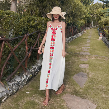 Rochie de dama moderna in doua culori cu model floral