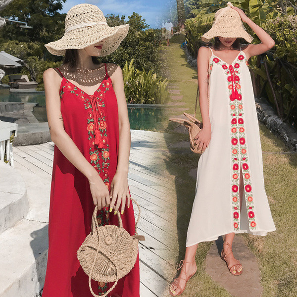 Rochie de dama moderna in doua culori cu model floral