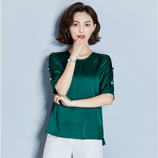 Bluza de dama actuala in trei culori cu perle