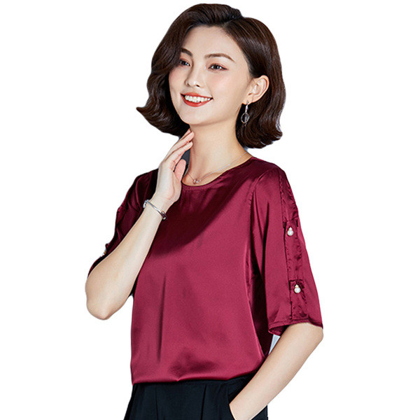 Bluza de dama actuala in trei culori cu perle