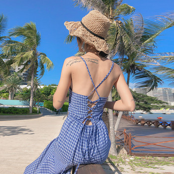 Kék színű női alkalmi ruha