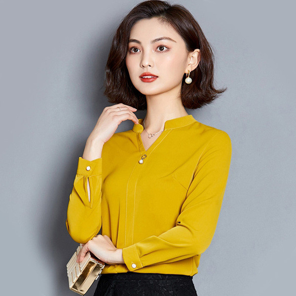 Camasa de dama model nou cu maneci lungi in trei culori