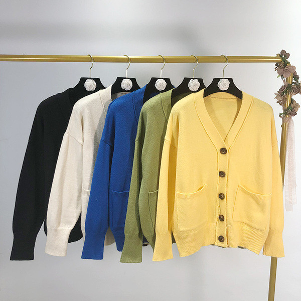 Vékony kötésből készült női kardigán - sok színben