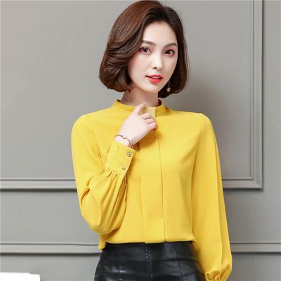 Stílusos női ing több színben, hosszú ujjal