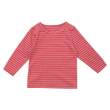 Ежедневна раирана детска блуза за момчета - няколко цвята