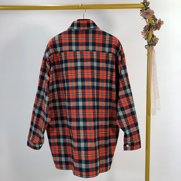 Cămașă în carouri pentru femei - două culori