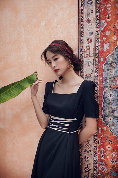 Rochie moderna de dama lunga in mai multe culori