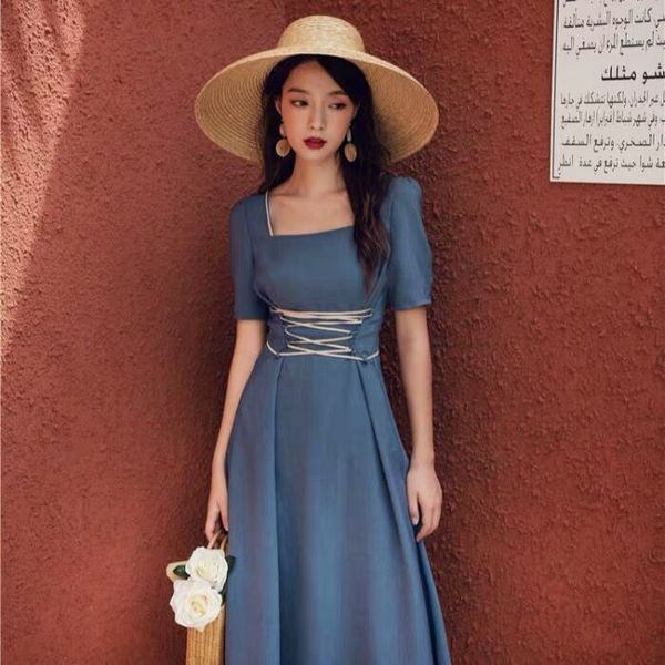 Rochie moderna de dama lunga in mai multe culori