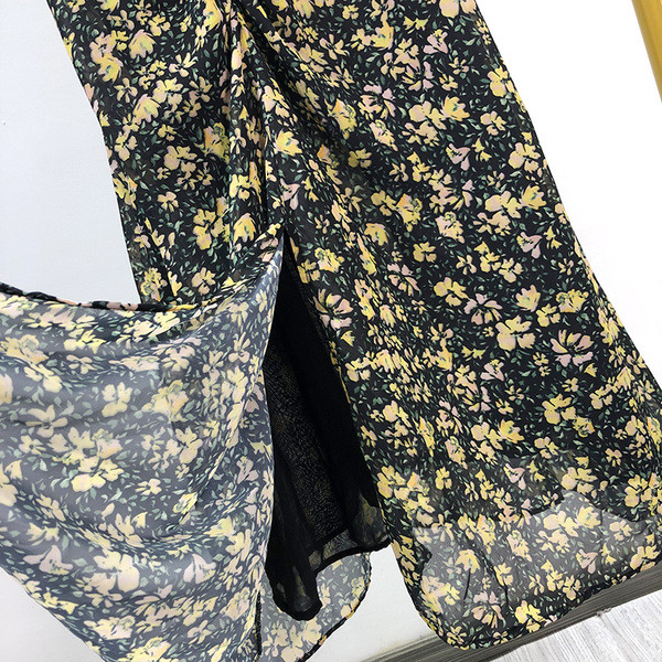 Rochie de dama din sifon cu umerii goi