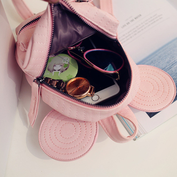 Rucsac modern de dama cu fermoar in trei culori