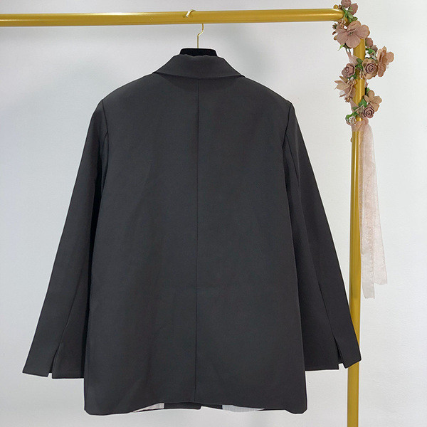 Geaca de dama cu maneca lunga de culoare neagra