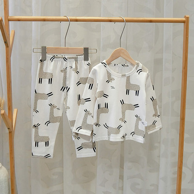 Model nou de pijamale pentru copii in doua parti pentru baieti - mai multe culori