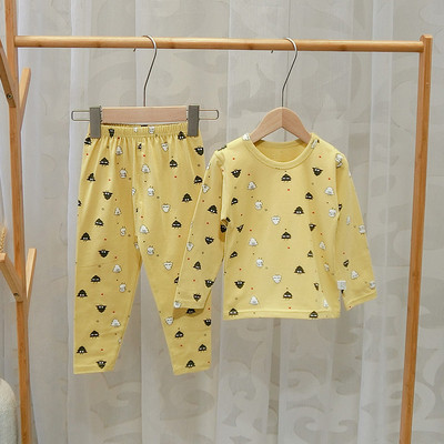 Model nou de pijamale pentru copii in doua parti pentru baieti - mai multe culori