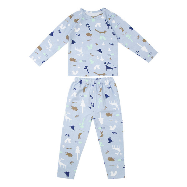Model nou de pijamale pentru copii in doua parti pentru baieti - mai multe culori