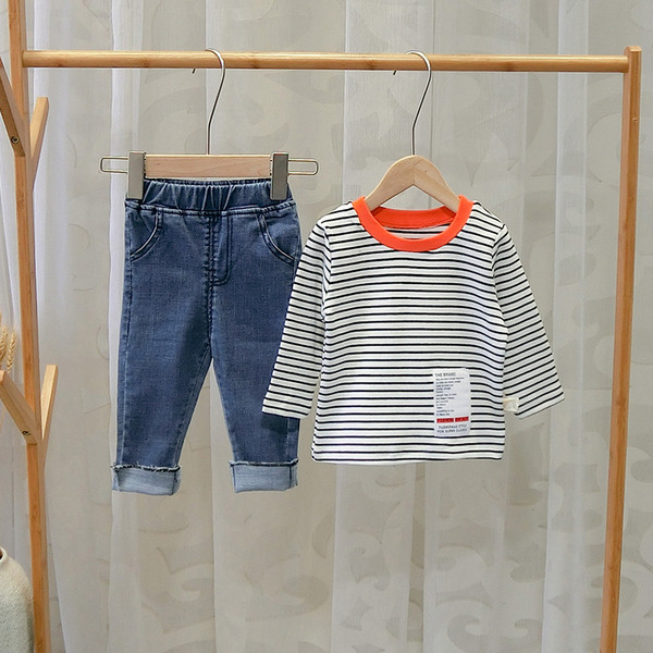 Bluză casual pentru copii în dungi - mai multe culori