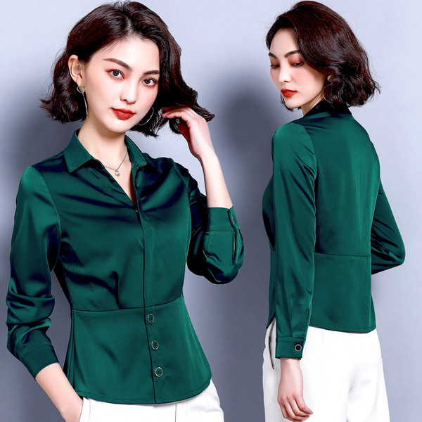 Camasa de dama model nou in patru culori cu nasturi