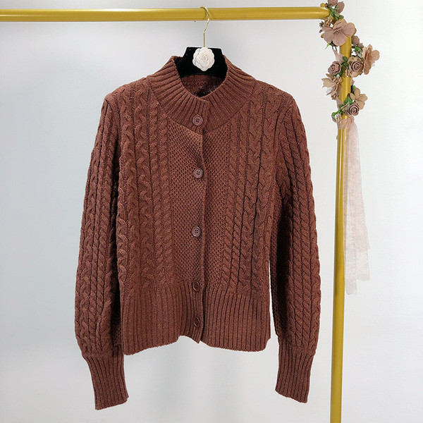 Női kardigán gombokkal, három színben