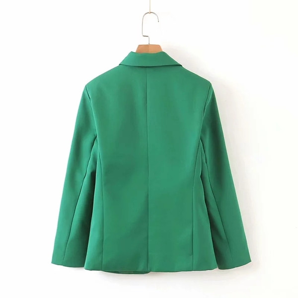 Geaca de dama model clasic in rosu si verde