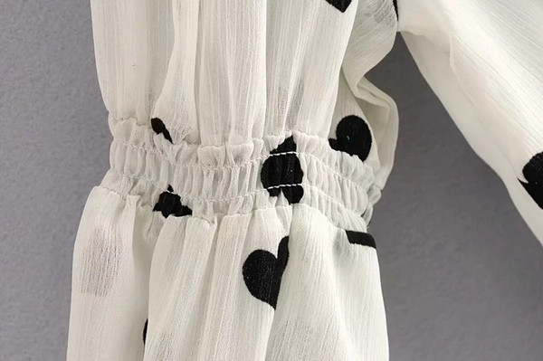 Új modell modern női ing V-nyakú fehér színben