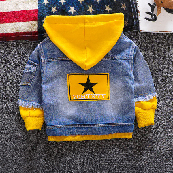 Új modell gyerek farmer dzseki - két színben fiúknak