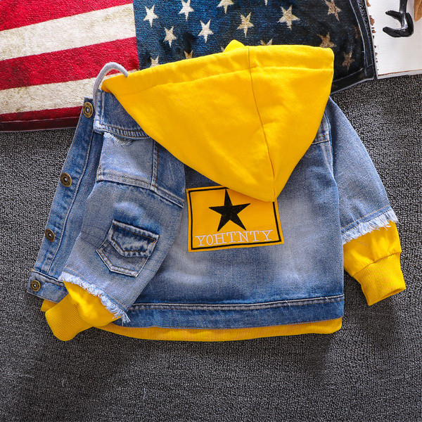 Új modell gyerek farmer dzseki - két színben fiúknak