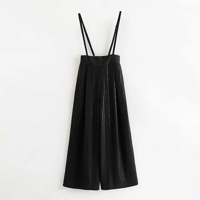 Női nadrág - széles modell piros és fekete színben