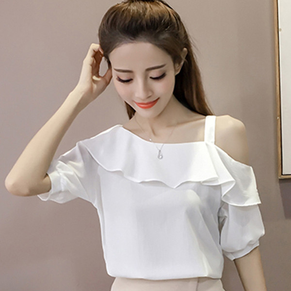 Bluza de dama actuala in patru culori cu maneci 3/4