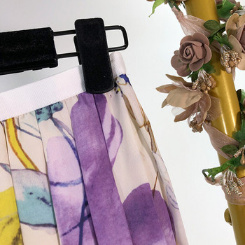 Hosszú női szoknya elasztikus derékkal - széles modell