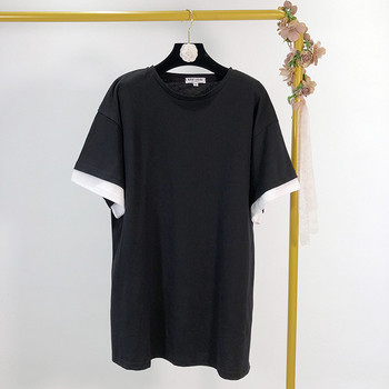 Rochie lată cu decolteu oval de culoare neagră