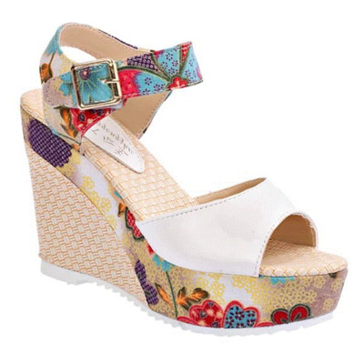 Modern női platformszandál különböző színekben