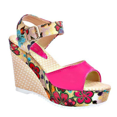 Modern női platformszandál különböző színekben